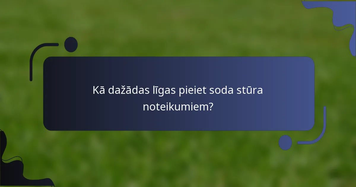 Kā dažādas līgas pieiet soda stūra noteikumiem?